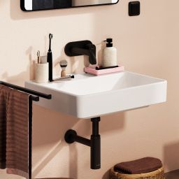 Hansgrohe Xanuia Q umywalka 55x48 cm prostokątna ścienna biała 60237450