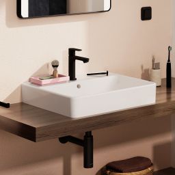 Hansgrohe Xanuia Q umywalka 55x48 cm prostokątna ścienna-nablatowa biała 60238450