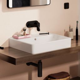 Hansgrohe Xanuia Q umywalka 55x48 cm prostokątna ścienna-nablatowa biała 60239450