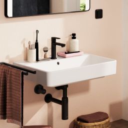 Hansgrohe Xanuia Q umywalka 65x48 cm prostokątna ścienna biała 60134450