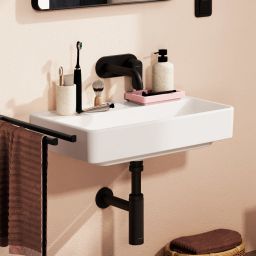 Hansgrohe Xanuia Q umywalka 60x37 cm prostokątna ścienna Compact biała 60216450