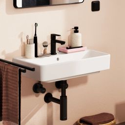 Hansgrohe Xanuia Q umywalka 60x37 cm prostokątna ścienna Compact biała 60213450