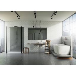 Hoesch siedzisko prysznicowe taboret drewno egzotyczne/PU 89218