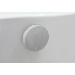 Hoesch Combi zestaw przelewowy do wanny biały 6968.310