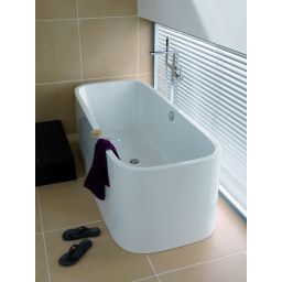 Hoesch SingleBathUno wanna wolnostojąca 180x78 cm owalna biała 3697.010