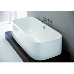 Hoesch SingleBathUno wanna wolnostojąca 180x78 cm owalna biała 3697.010