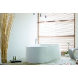 Hoesch SingleBathDuo wanna wolnostojąca 180x117 cm owalna lewa biała 3698.010