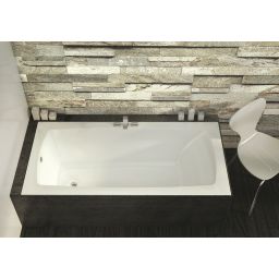 Hoesch Largo wanna prostokątna 170x80 cm do zabudowy biała 3708.010