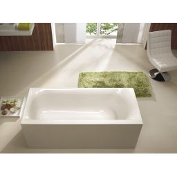 Hoesch Thasos wanna prostokątna 180x80 cm do zabudowy biała 3741.010
