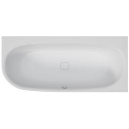 Hoesch iSensi wanna narożna 190x90 cm z napełnianiem prawa biała 3856.010