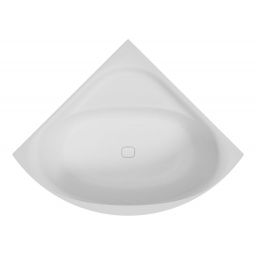 Hoesch iSensi wanna narożna 150x150 cm z napełnianiem biała 3857.010