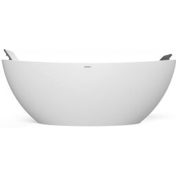 Hoesch Namur wanna wolnostojąca 160x75 cm owalna biała mat 4404.013305