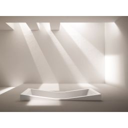 Hoesch Foster wanna prostokątna 180x80 cm do zabudowy biała 6628.010