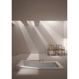 Hoesch Foster wanna prostokątna 170x75 cm do zabudowy biała 6629.010