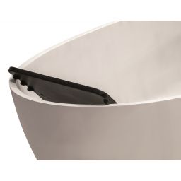 Hoesch oparcie do wanny czarne 69194