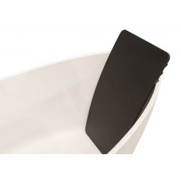 Hoesch oparcie do wanny czarne 69194