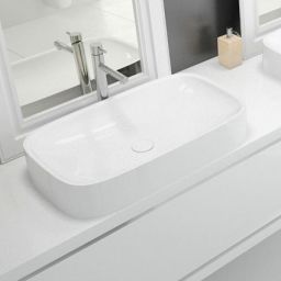 Hoesch LaSenia umywalka 50x30 cm nablatowa owalna biała 4520.010