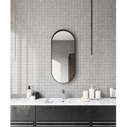 HoM Akasaka lustro 60x120 cm rama stalowa czarny A60x120BLC50x4