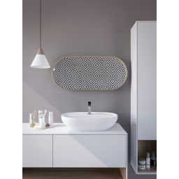 HoM Akasaka lustro 60x120 cm rama stalowa złoty A-60x120-GO50x4