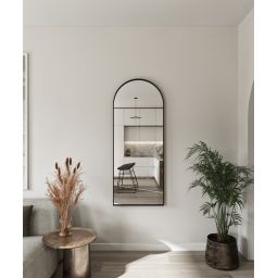 HoM Laval lustro 80x140 cm rama stalowa złoty L-80x140-GO50x4