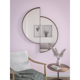 HoM Qaanaaq lustro 80x100 cm rama stalowa czarny Q-80x100-BLC50x4