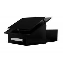 iceBerg Fugo okap kuchenny 45 cm ścienny czarny FUGOPSKMNK4501