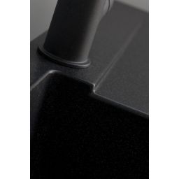 iceBerg Focus zlewozmywak granitowy 76x44 cm onyx ZFS1411