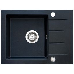 iceBerg Focus zlewozmywak granitowy 58x44 cm onyx ZFS1411A