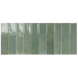 Idea Art Nouveau płytka ścienna 60x25 cm zielona