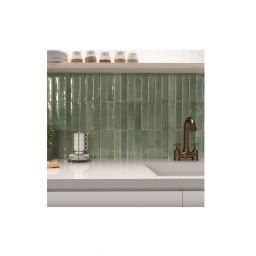 Idea Art Nouveau płytka ścienna 60x25 cm zielona