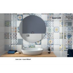 Idea Luce dekor ścienny 20x20 cm biała