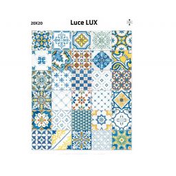 Idea Luce dekor ścienny 20x20 cm mix kolorów