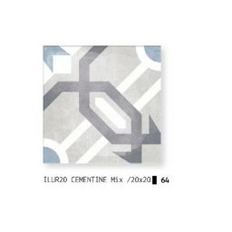 Idea Luce dekor ścienny 20x20 cm mix kolorów