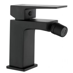 Invena Paros bateria bidetowa stojąca czarny mat BB-09-004