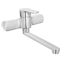 Invena Verso bateria kuchenna ścienna chrom BC-82-001