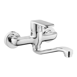 Invena Siros bateria kuchenna ścienna chrom BC-90-001