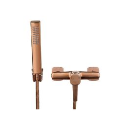 Invena Glamour bateria prysznicowa ścienna miedź BN-02-014