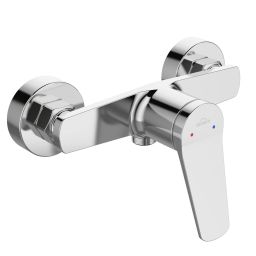 Invena Alonia bateria prysznicowa ścienna chrom BN-70-001