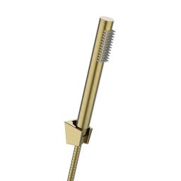 Invena Alonia bateria prysznicowa ścienna złota BN-70-009