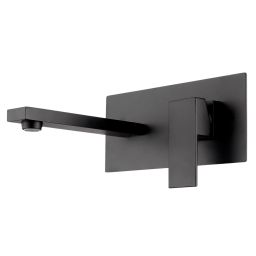 Invena Paros bateria umywalkowa podtynkowa czarna BP-09-U04