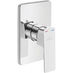 Invena Nyks bateria prysznicowa podtynkowa chrom BP-28-001