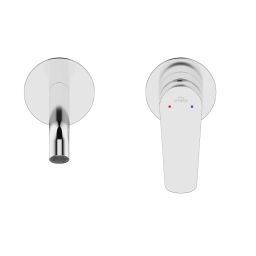 Invena Alonia bateria umywalkowa podtynkowa chrom BP-70-U01