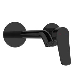 Invena Alonia bateria umywalkowa podtynkowa czarna BP-70-U04