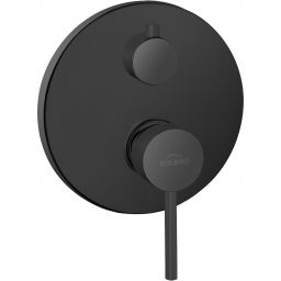 Invena Dafni bateria prysznicowa podtynkowa czarny mat BP-88-4O2