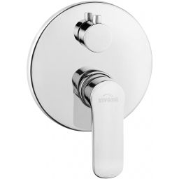 Invena Siros bateria wannowo-prysznicowa podtynkowa chrom BP-90-CO2