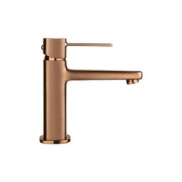 Invena Glamour bateria umywalkowa stojąca miedź BU-02-0149