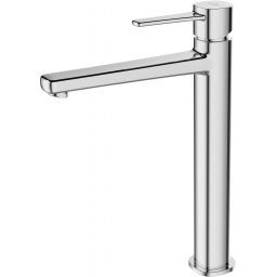 Invena Glamour bateria umywalkowa stojąca wysoka chrom BU-02-W01