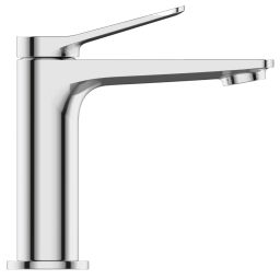 Invena Alonia bateria umywalkowa stojąca chrom BU-70-001