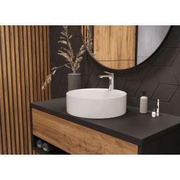 Invena Alonia bateria umywalkowa stojąca chrom BU-70-001