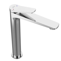 Invena Alonia bateria umywalkowa stojąca chrom BU-70-W01